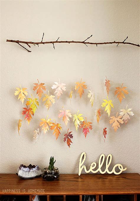 leaf hanging decoration